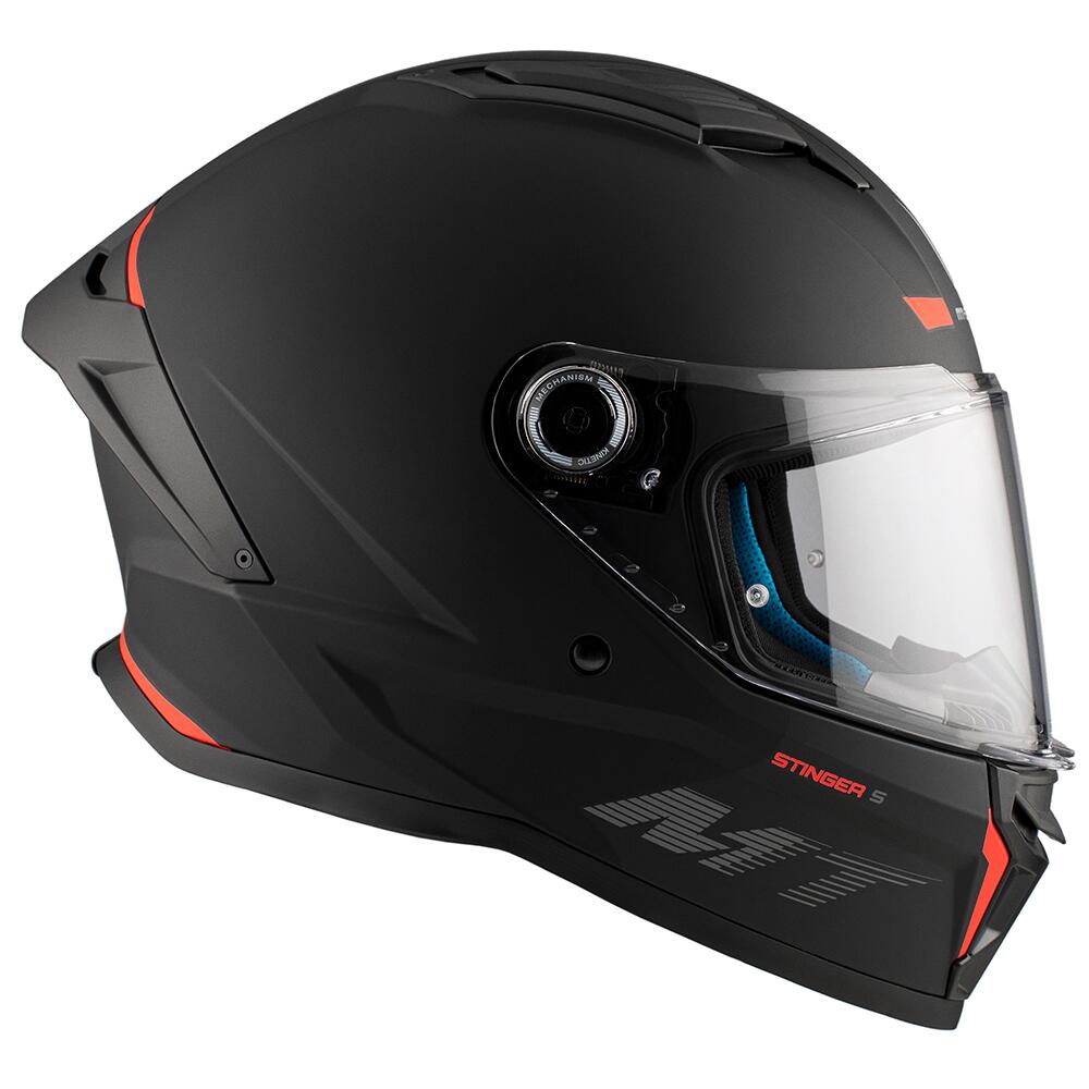 Stinger 2 Helmet [Matt Black] - Moto | Hyper Ride